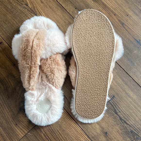 Anthropologie Lexie Sandal-style Faux Fur Slippers - Picture 4 of 4